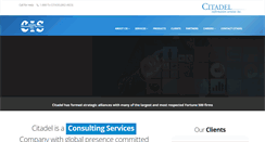 Desktop Screenshot of citadelinc.com